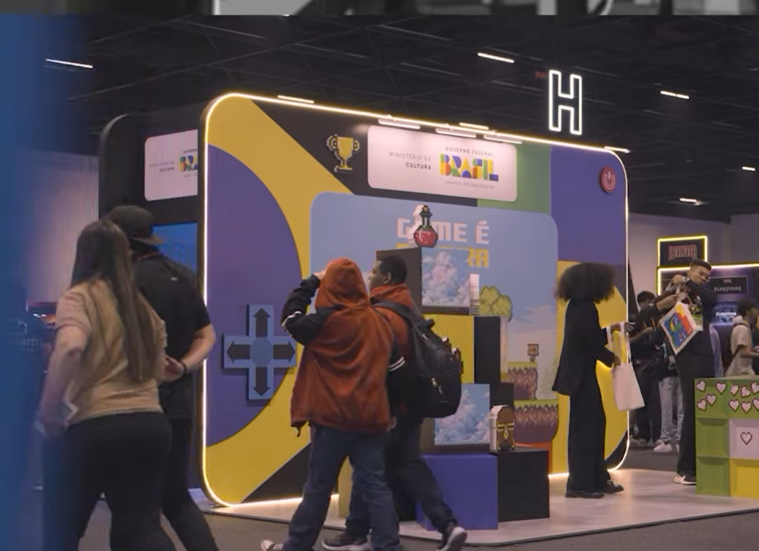 ...Ministério da Cultura na Gamescom 2025