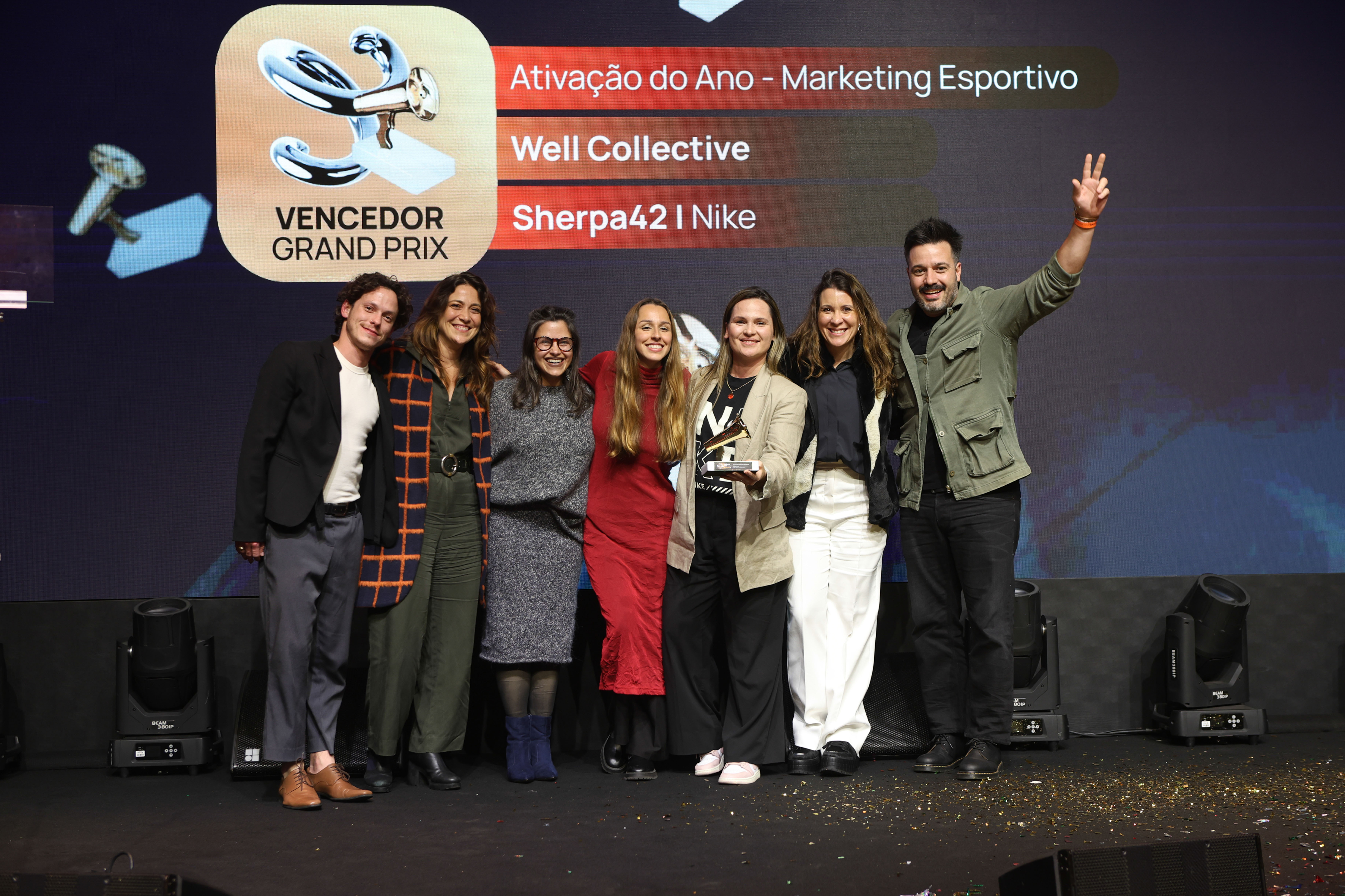 Sherpa42 vence três megafones no Prêmio Live 2025