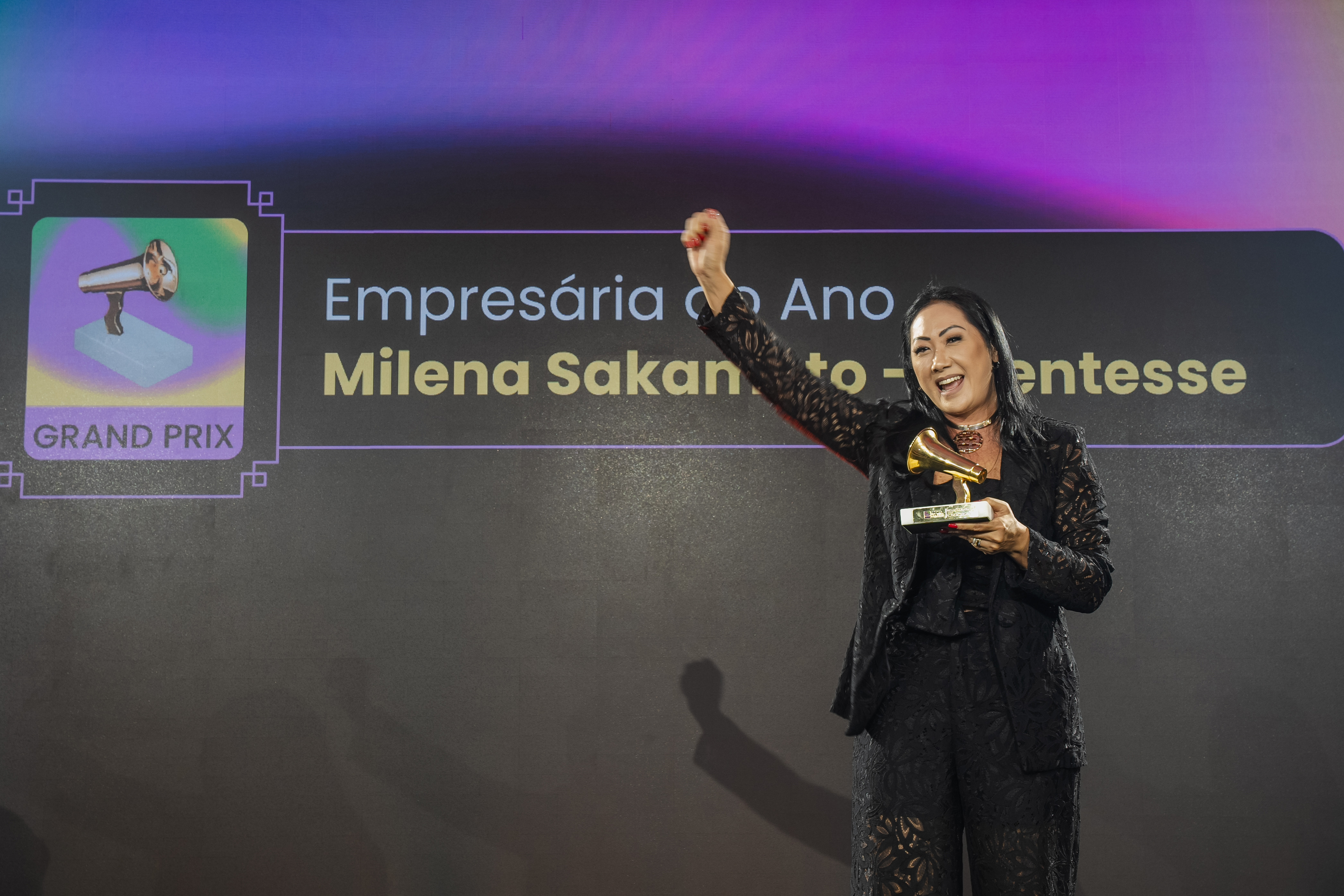 Milena Sakamoto é eleita Empresária do Ano no Prêmio Live 2024