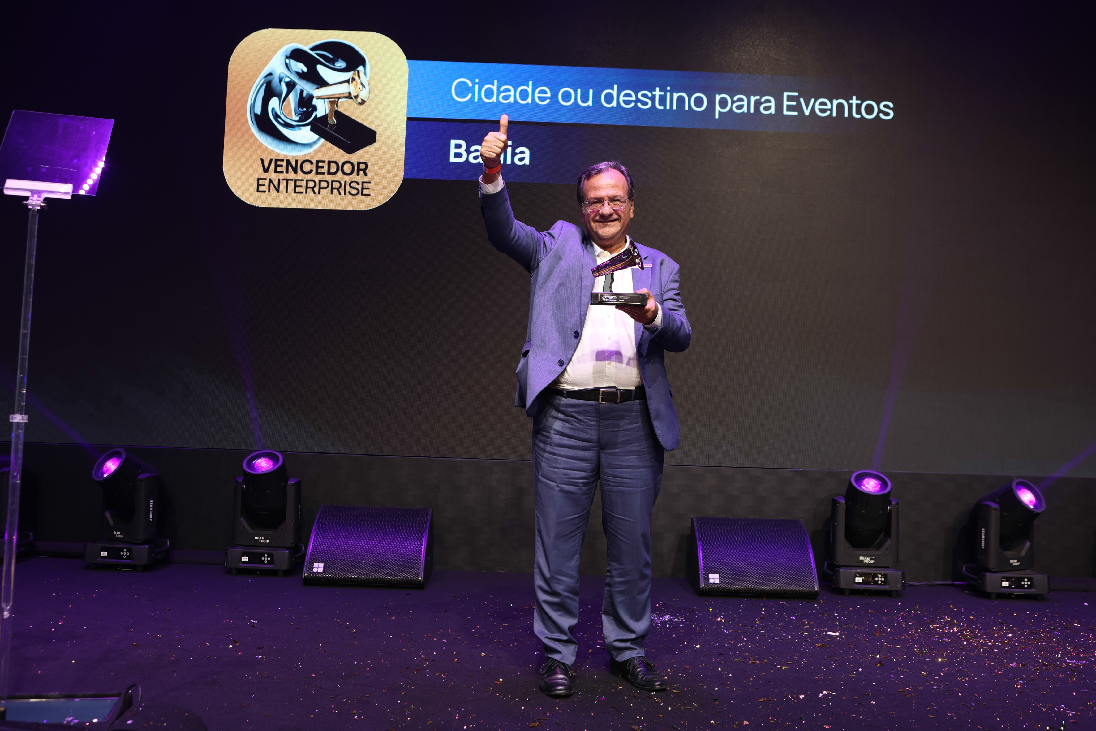 Bahia é eleita melhor destino para eventos do Brasil no Prêmio Live 2025