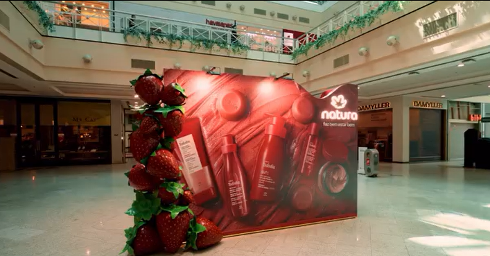 Natura Tododia Morango e Baunilha Dourada